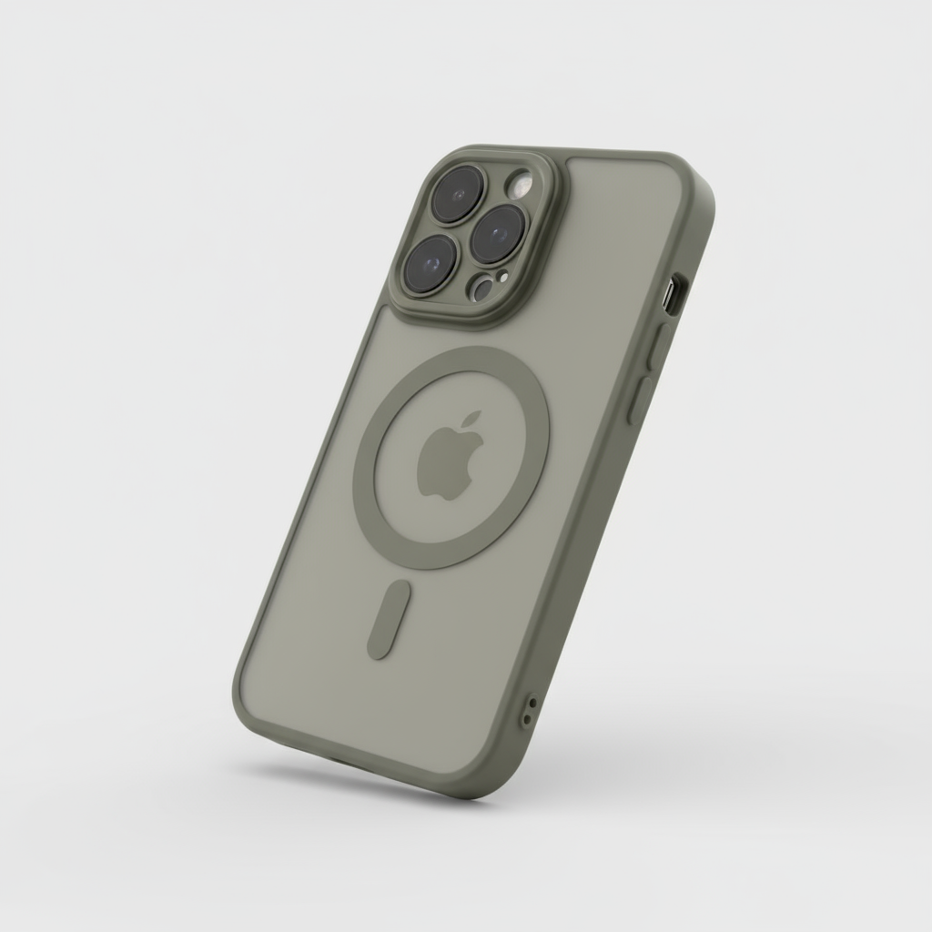 ShieldMate Armor – Magnetic Shockproof Matte Case