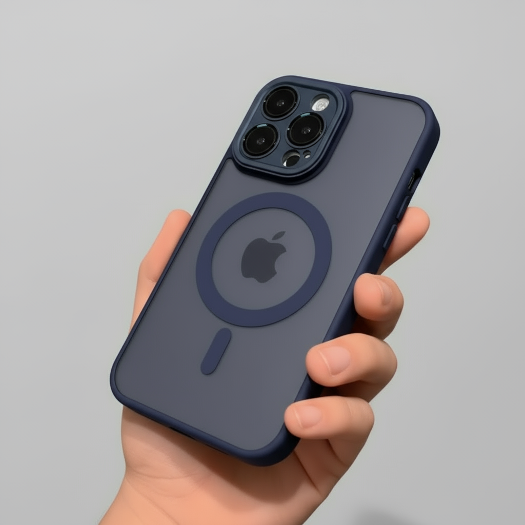 ShieldMate Armor – Magnetic Shockproof Matte Case